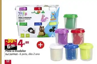 Gifi Pâte à modeler offre