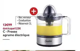 Gifi Presse agrume électrique offre