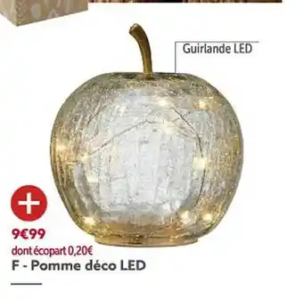 Pomme déco led