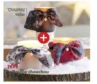 Gifi Bougie chouchou offre