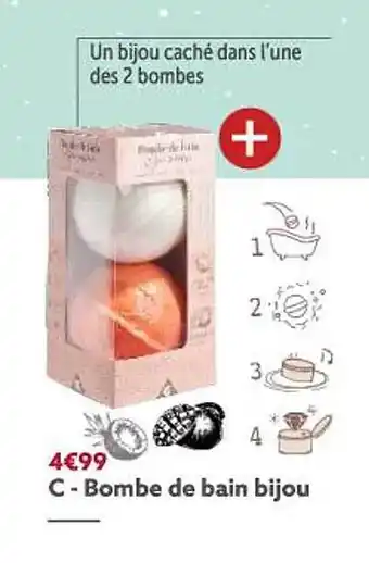 Gifi Bombe de bain bijou offre