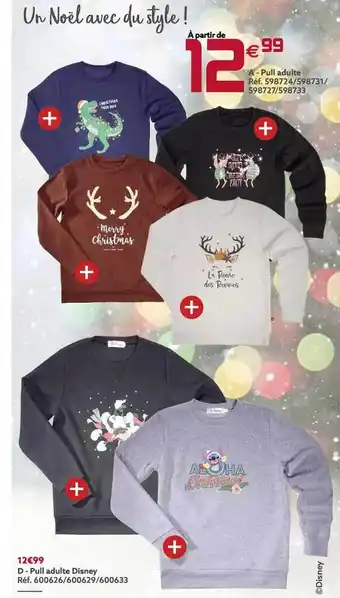 Pull adulte, pull adulte disney