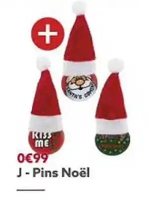 Gifi Pins noël offre