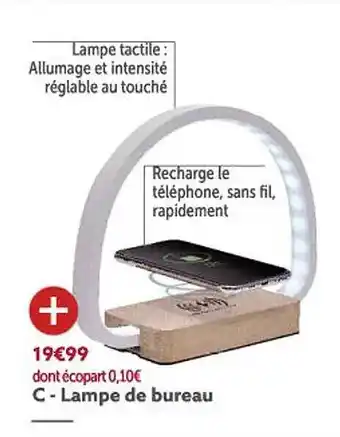 Gifi Lampe de bureau offre