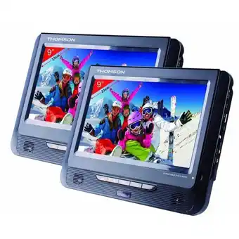 Feu Vert Thomson pack vidéo 2 écrans/2 dvd thp399 thomson offre