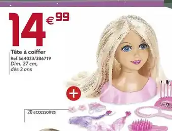 Gifi Tête à coiffer offre