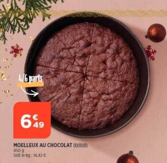 Bi1 Moelleux au chocolat offre