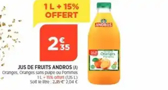 Bi1 Jus de fruits andros offre