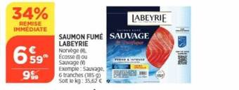 Bi1 Saumon fumé labeyrie offre