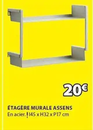 JYSK Étagère murale assens offre