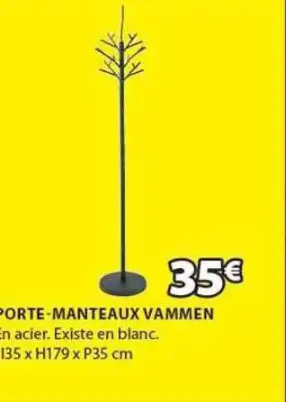 JYSK Porte-manteaux vammen offre