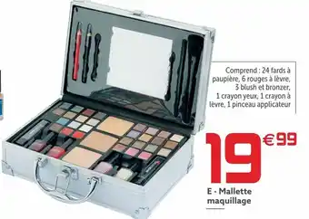 Gifi Maquillage offre