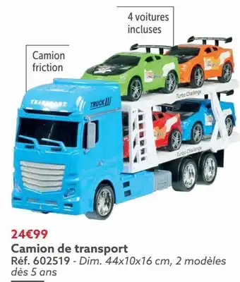 Camion jouet