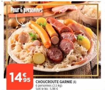 Bi1 Choucroute garnie offre