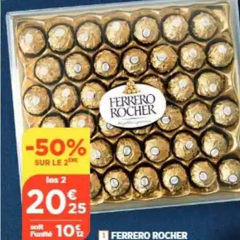 Bi1 Ferrero rocher offre