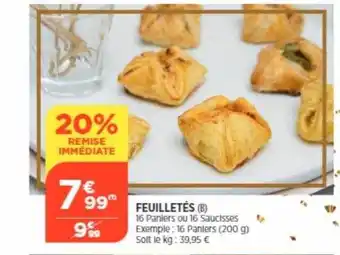 Bi1 Feuilletés offre