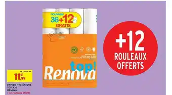 Papier hygiénique top x36 renova