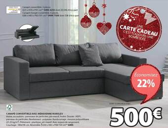 JYSK Canapé convertible avec méridienne marslev offre