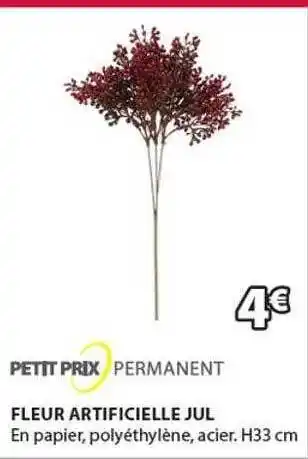 JYSK Fleur artificielle jul offre