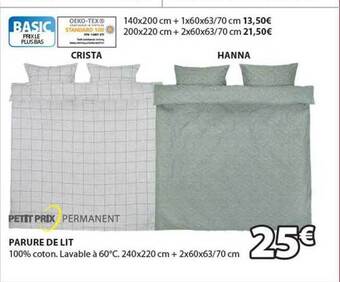 JYSK Parure de lit offre