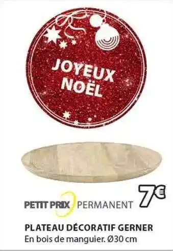 JYSK Plateau décoratif gerner offre
