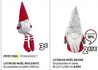 Lutin de noël moldavit, lutin de noël brokk
