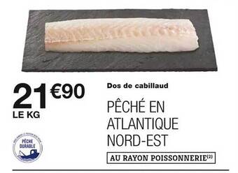 Monoprix Dos de cabillaud offre
