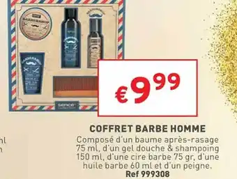 Trafic Coffret barbe homme offre