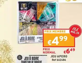 Jeu apéro