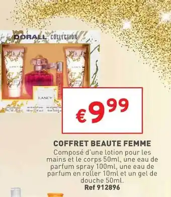Trafic Coffret beauté femme offre