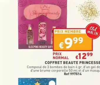 Trafic Coffret beauté princesse offre