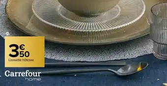 Carrefour Assiette hôtesse offre