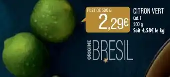 Match Citron Vert offre