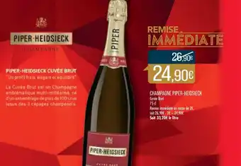 Match Champagne Piper-Heidsieck offre