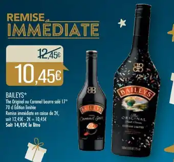 Match Baileys offre