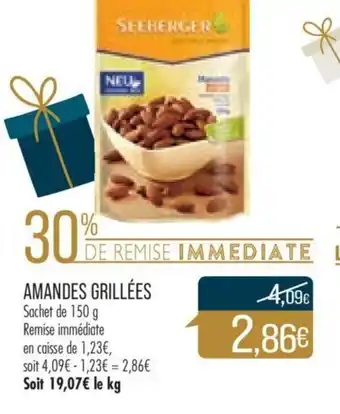 Match Amandes Grillées offre
