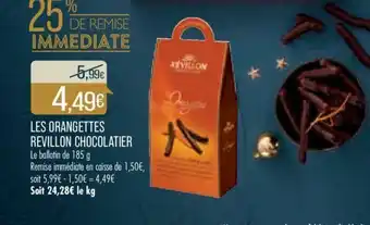 Les Orangettes Revillon Chocolatier