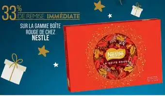 Match Sur La Gamme Boîte Rouge de Chez Nestle offre