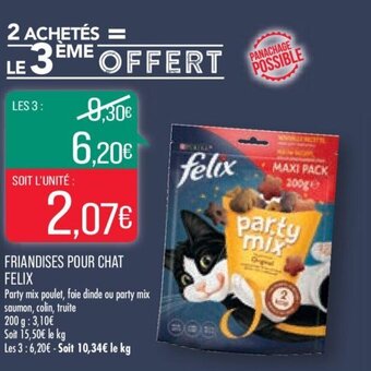 Match Friandises Pour Chat Felix offre