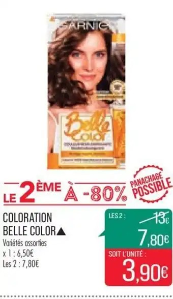Match Coloration Belle Color offre