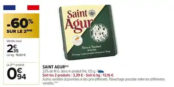 Carrefour Market Saint Agur offre