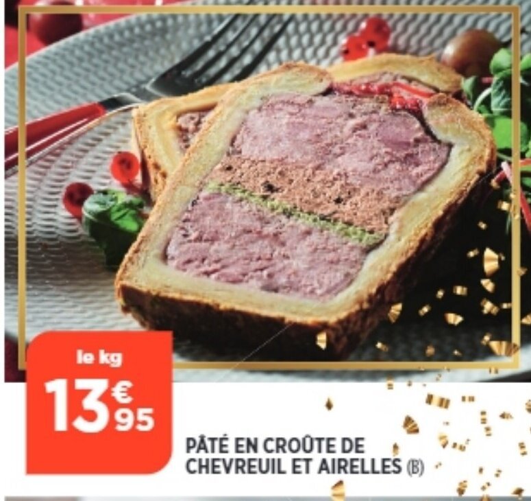 Promo Pâté en Croûte Chevreuil et Airelles chez Bi1