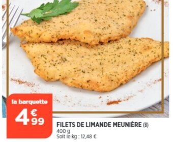 Bi1 Filets de Limande Meunière offre