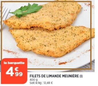 Bi1 Filets de Limande Meunière offre