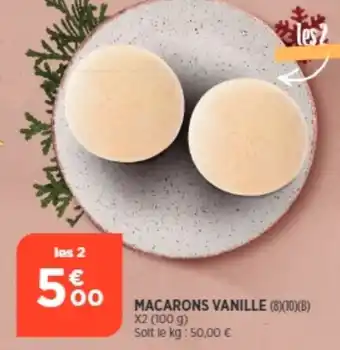 Bi1 Macarons Vanille offre