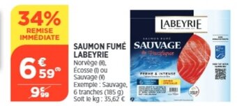 Bi1 Saumon Fumé Labeyrie offre