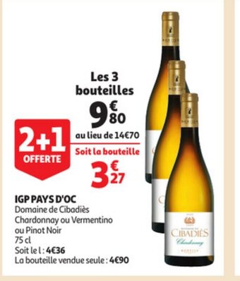 Auchan IGP Pays d'Oc offre