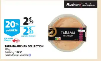 Auchan Tarama Auchan Collection offre