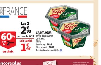 Auchan Saint Agur offre