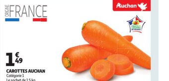 Auchan Carottes Auchan offre